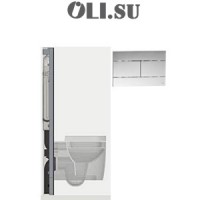 QR-BOX для подвесной сантехники OLI, белый арт. 043571-QRw
